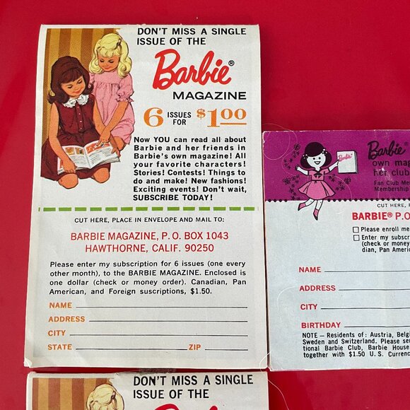 Barbie Booklets (3) The World of Barbie from 1965-1967 - Picture 6 of 8